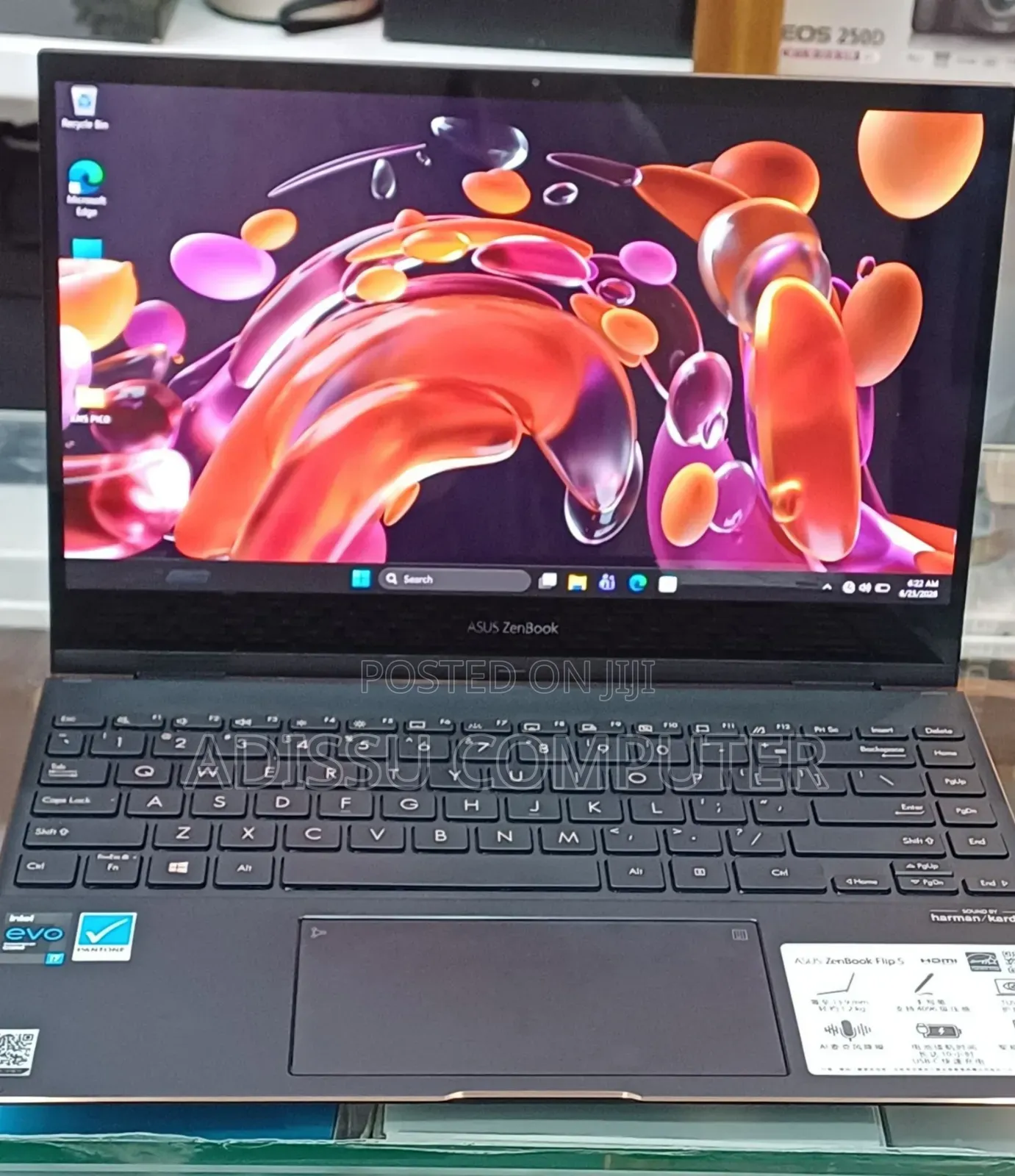 New Laptop Asus Zenbook 13 OLED 16GB Intel Core i7 SSD 512GB