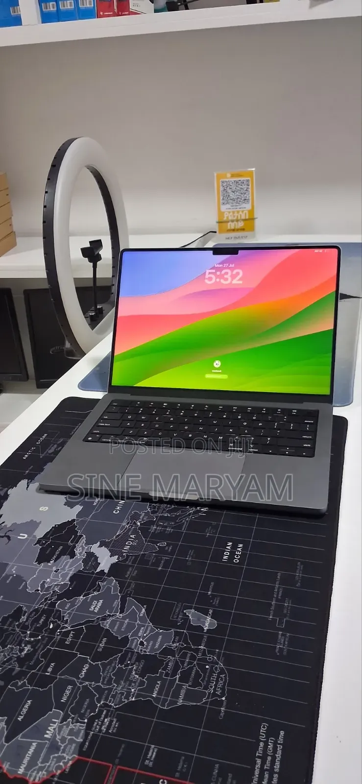 New Laptop Apple MacBook Pro 2021 M1 16GB Apple M1 Pro SSD 512GB