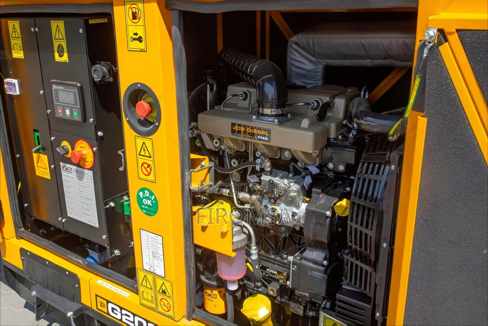 JCB G20QS Is a High-Performance 3-Phase Diesel Generator