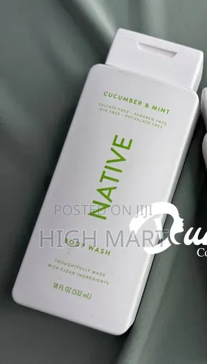Native Cucumber and Mint Shower Gel Body Wash