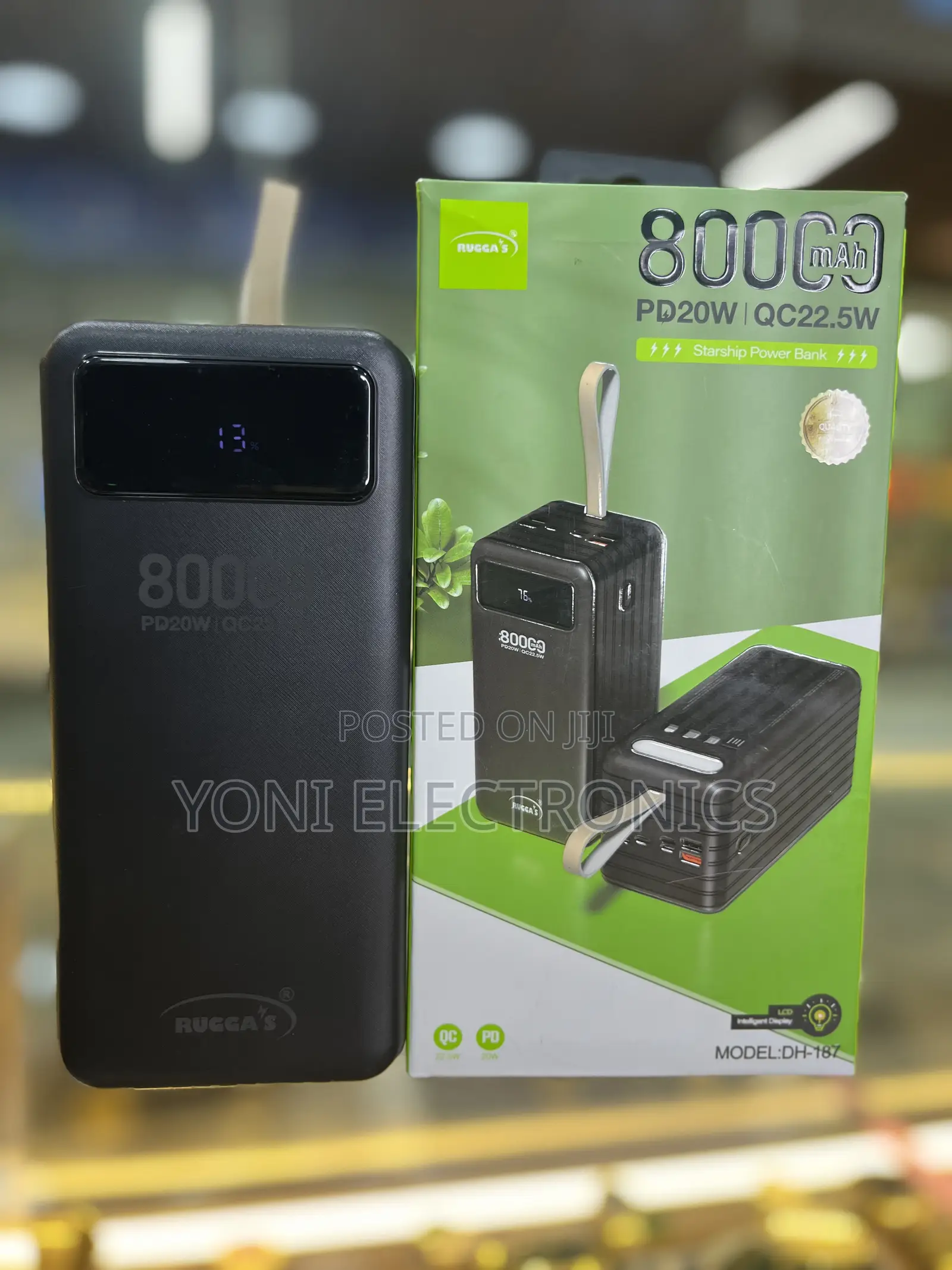 RUGGA'S 80000mAh Power Bank