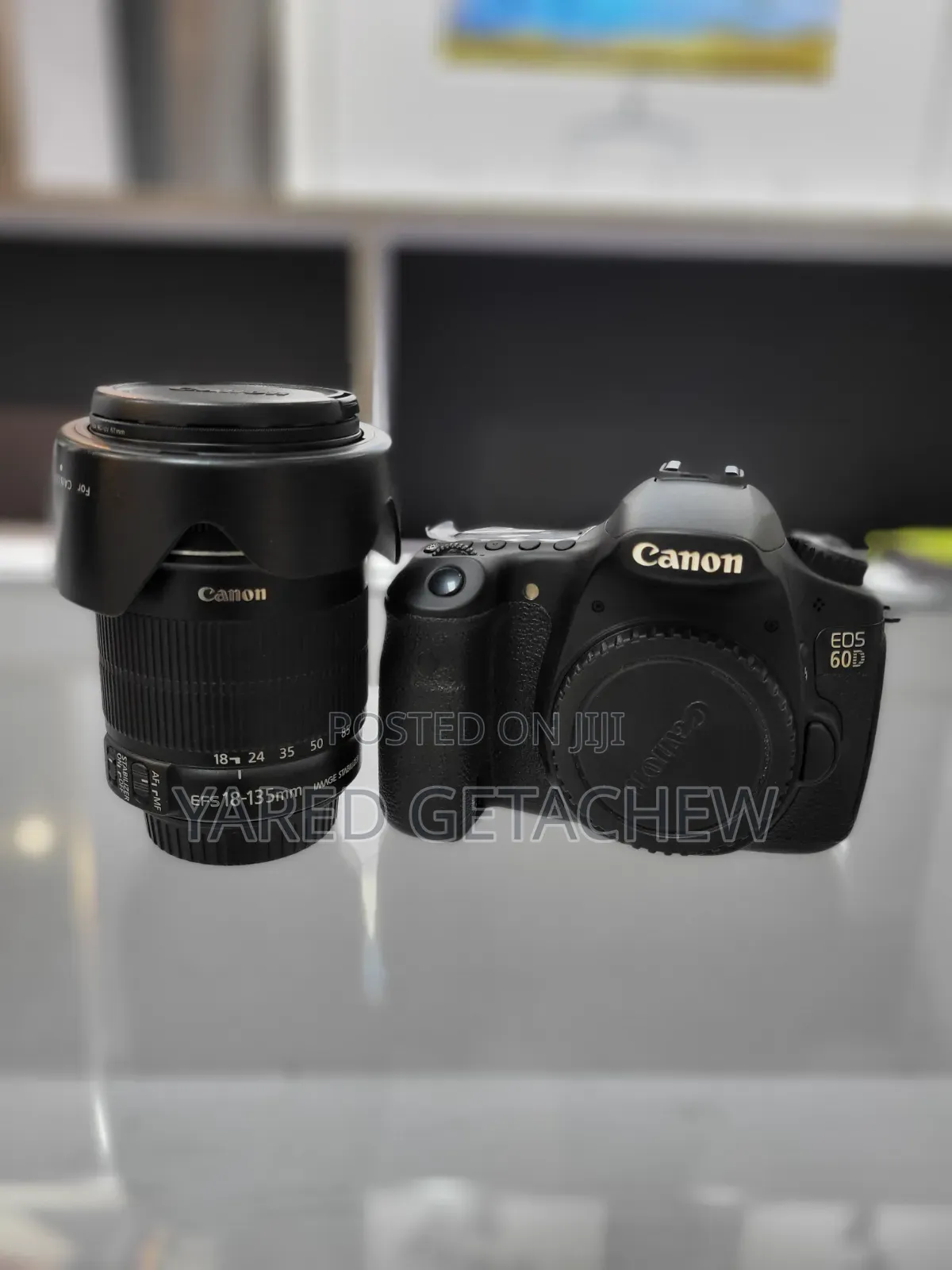 Canon 60D With 18-135mm Lens