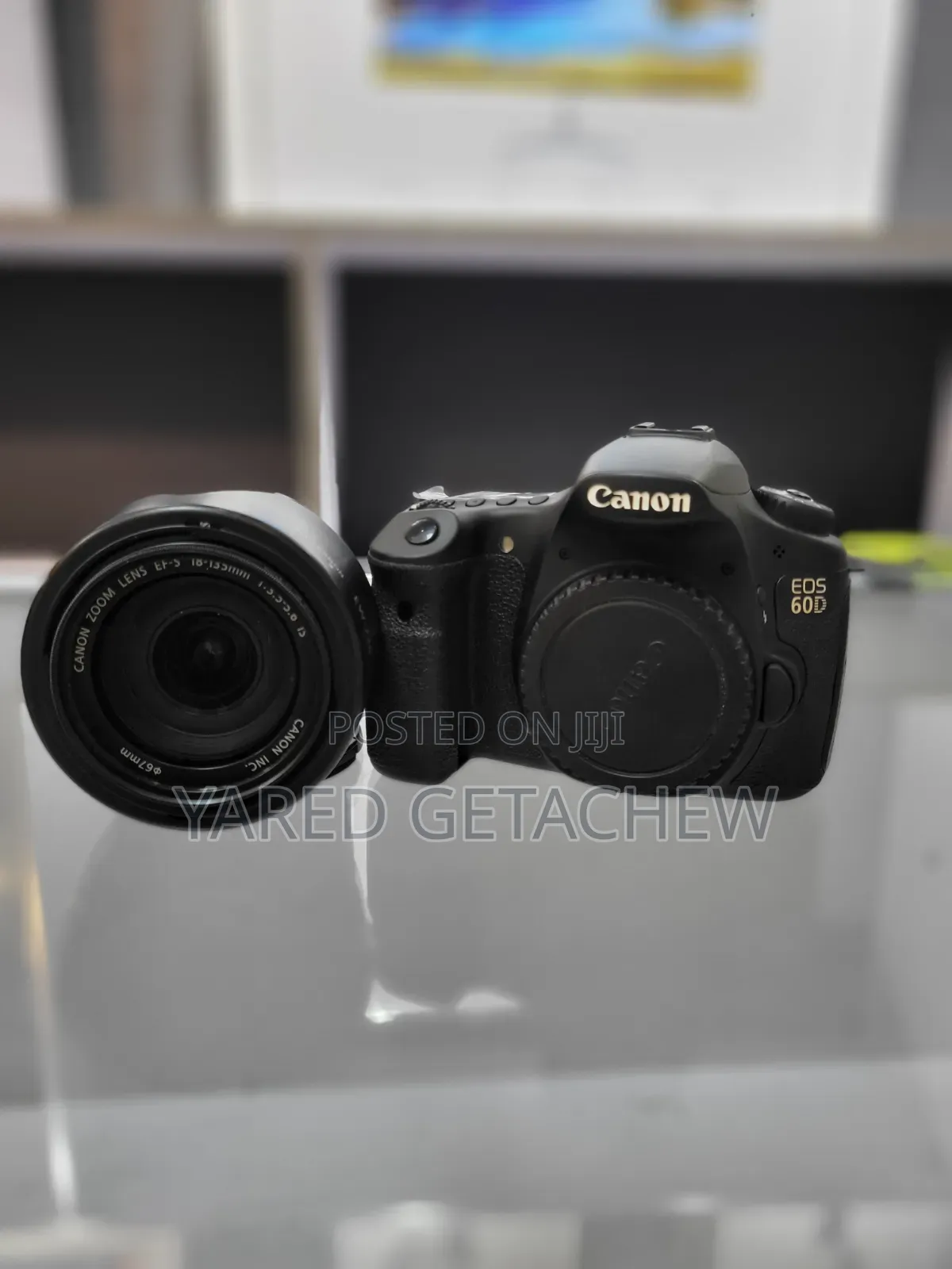 Canon 60D With 18-135mm Lens