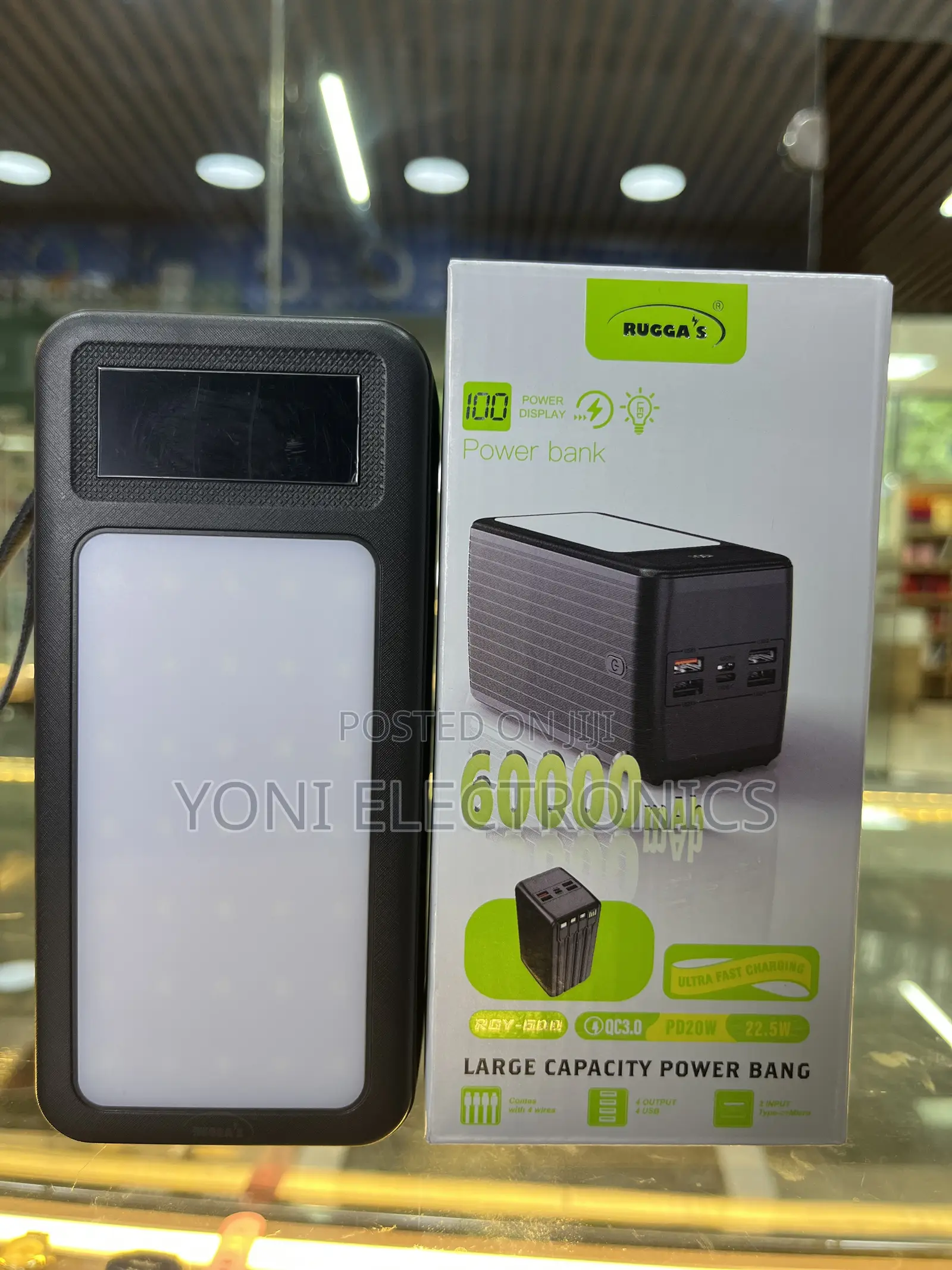 RUGGA'S 60000mAh Power Bank (RGY-600)