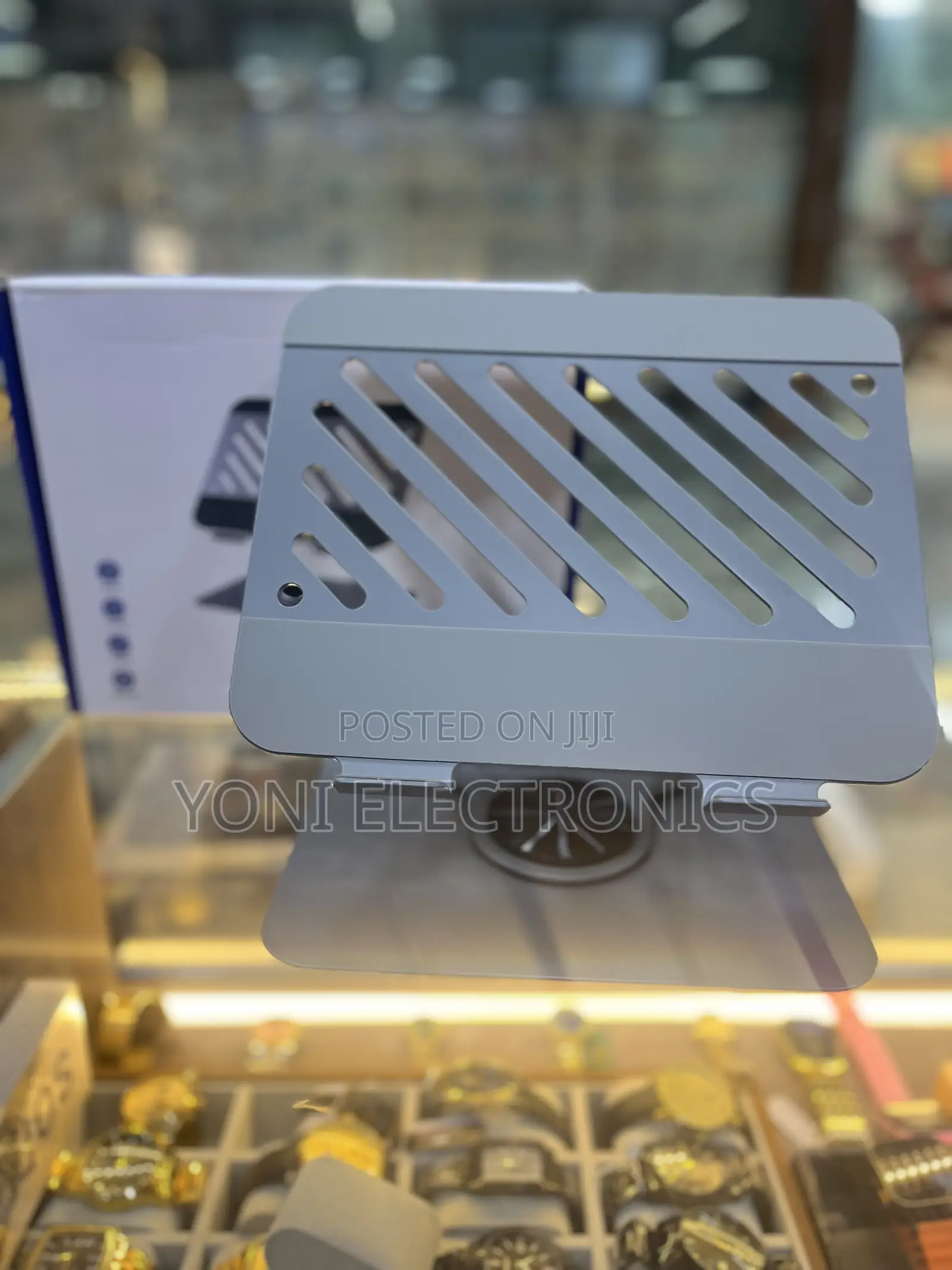 Z4 Folding Rotating Metallic Notebook Stand