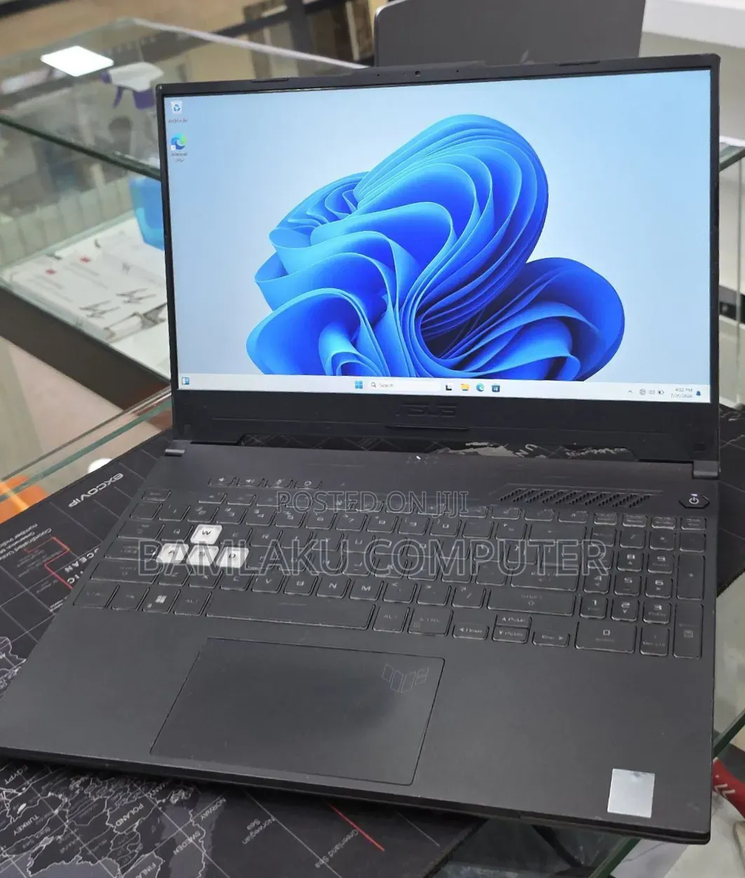 New Laptop Asus TUF Dash F15 16GB Intel Core i7 SSD 512GB
