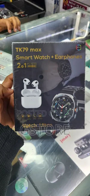 Tk 79 Max Smart Watch + Earphones