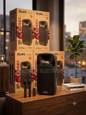 AILIPU SP-1515G High-Power Dual 15-Inch True Wireless Party Speaker