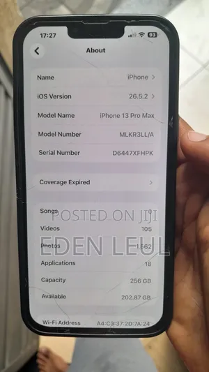 Apple iPhone 13 Pro Max 256 GB Gray