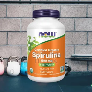 High Quality Certified Super Green Organic Spirulina 500mg 500 Tablets