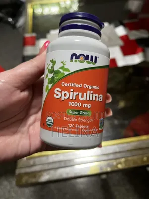 Extra Strength Certified Organic Spirulina 1000mg 120 Tablets From USA