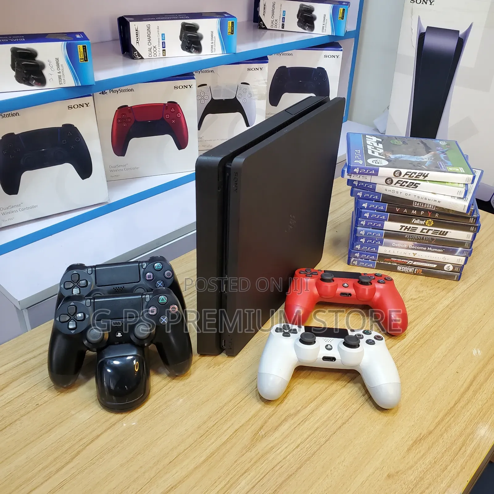 Ps4 Slim Jailbreak 2 Joystick and 7 Game