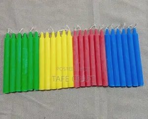 ሻማ በተለያዩ ቀለም