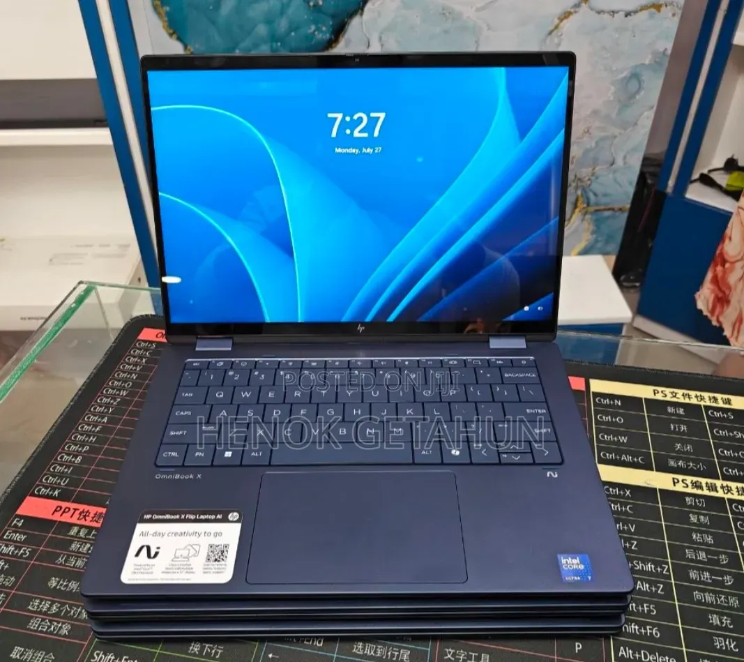 New Laptop HP OmniBook Ultra Flip 14" 16GB Intel Core Ultra 7 SSD 1T