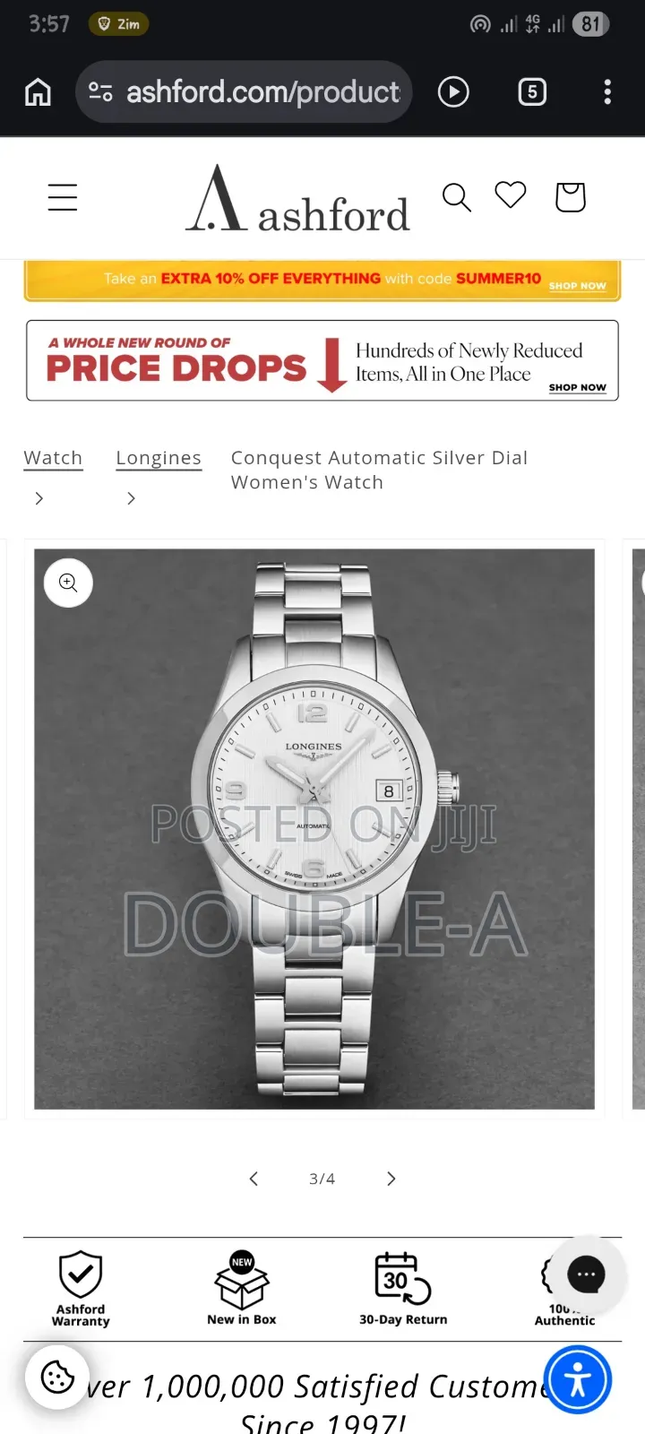Longines Watch