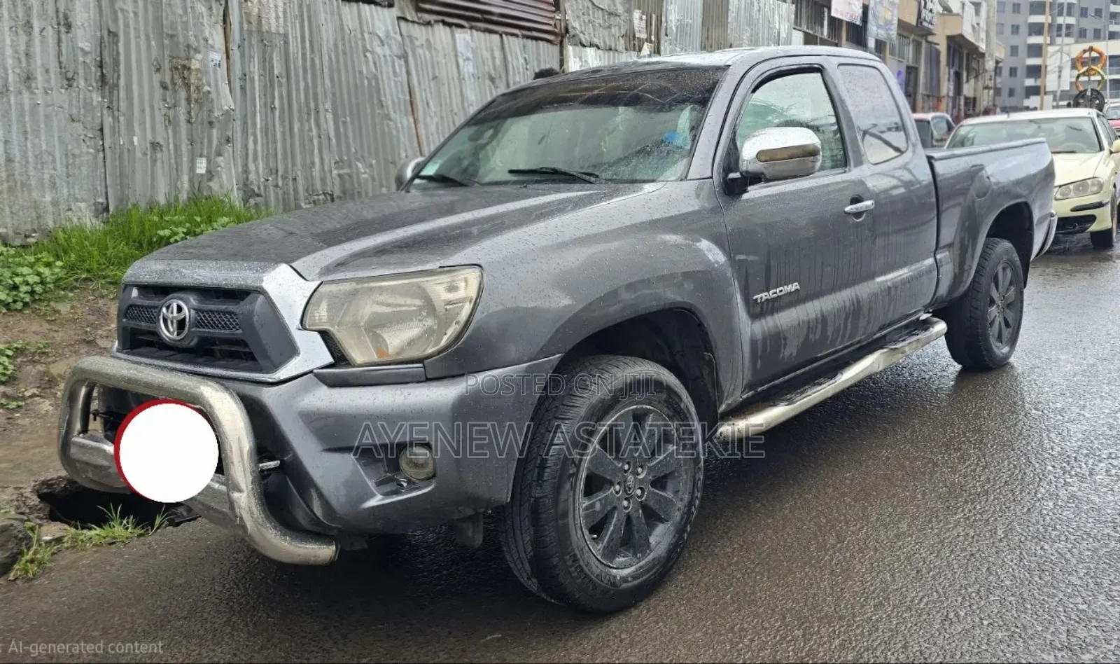 Toyota Tacoma 2012 Matt Black