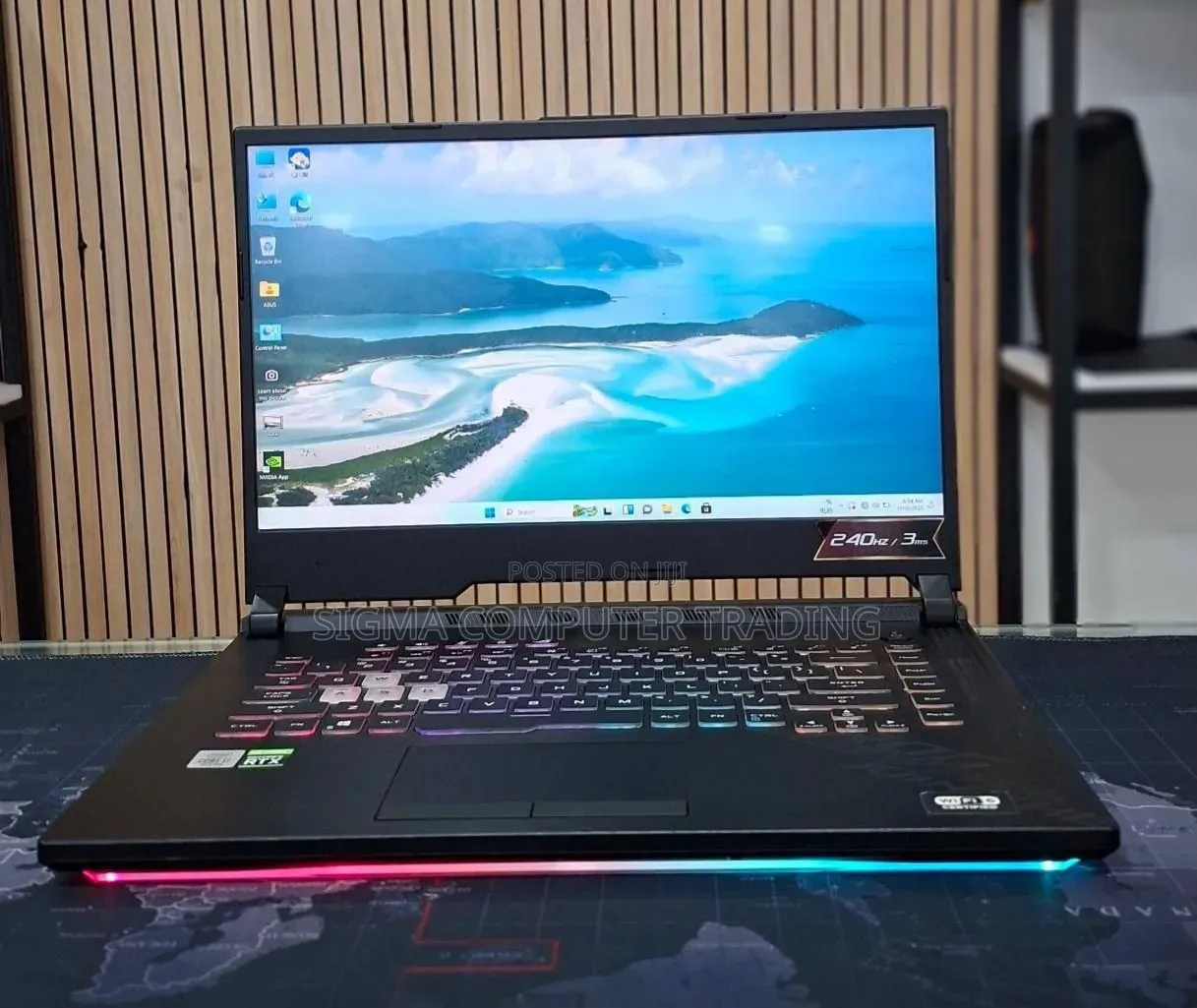 New Laptop Asus ROG Strix G15 16GB Intel Core i7 SSD 512GB