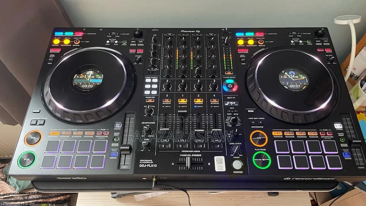 The Pioneer DJ DDJ-FLX10 Is a 4-Channel Professional.