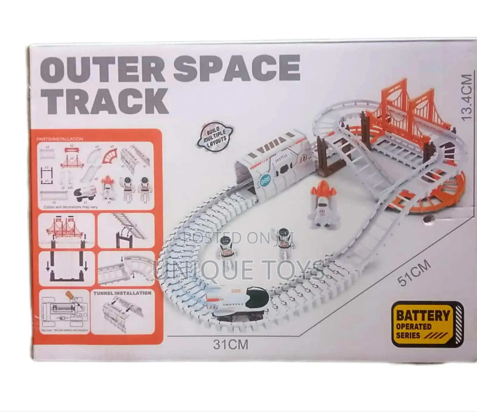 Outer Space Shuttle Track