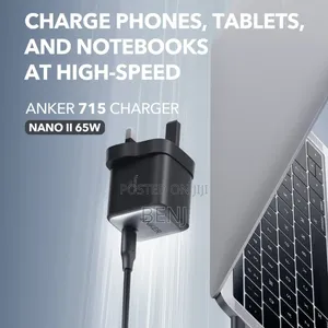Anker 715 Charger | Nano II 65W | Fast Charging | Compact | PowerIQ 3