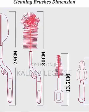  4 Pieces Bottle and Nipple Brush