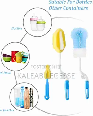  4 Pieces Bottle and Nipple Brush