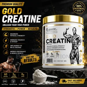 Gold Creatine 300g – የGym እና Workout ማሟያ