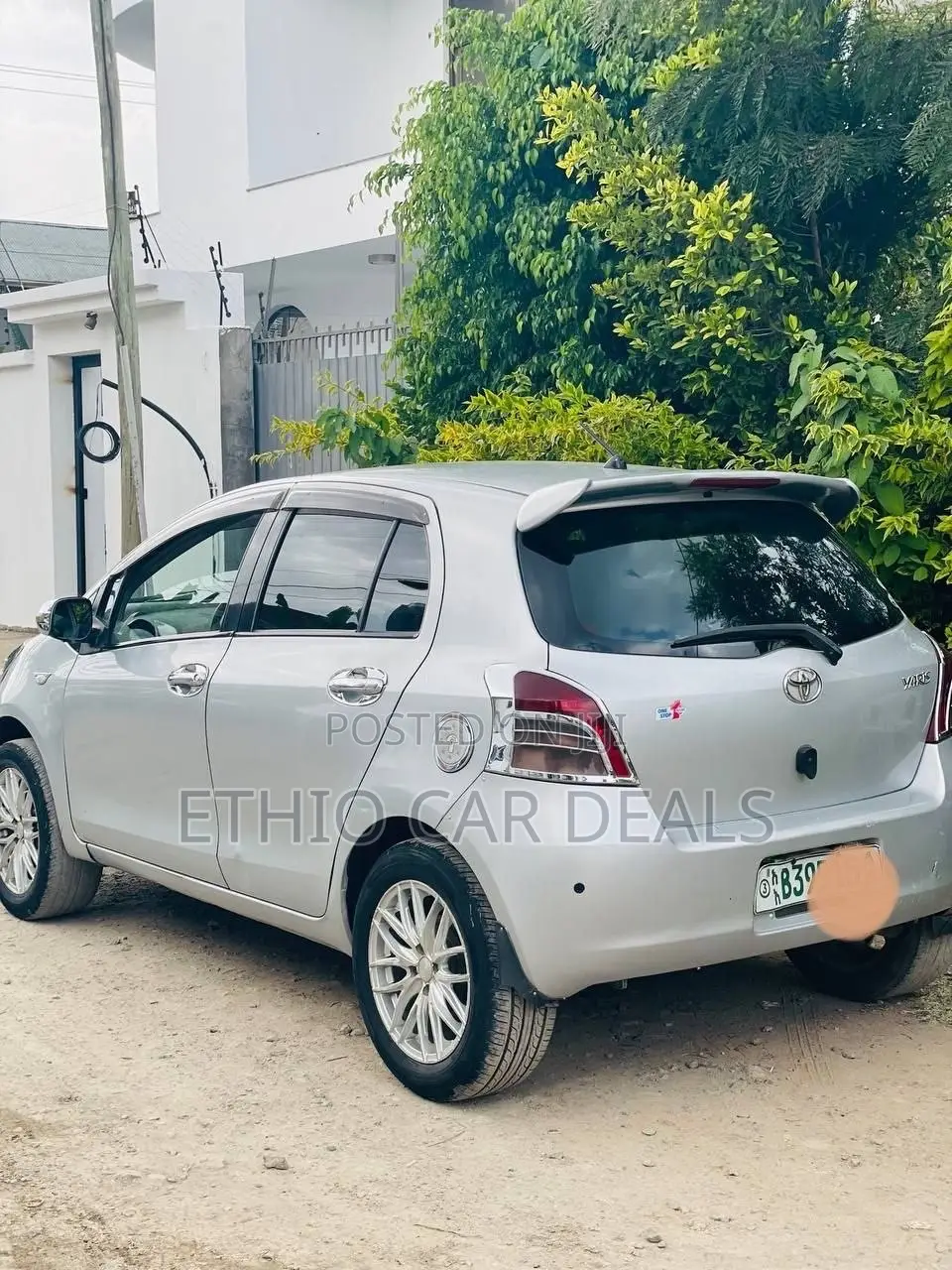 Toyota Yaris 2007 Silver