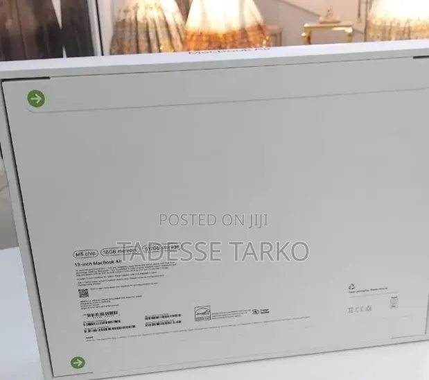 New Laptop Apple MacBook Air 2026 M5 16GB Apple M5 SSD 512GB