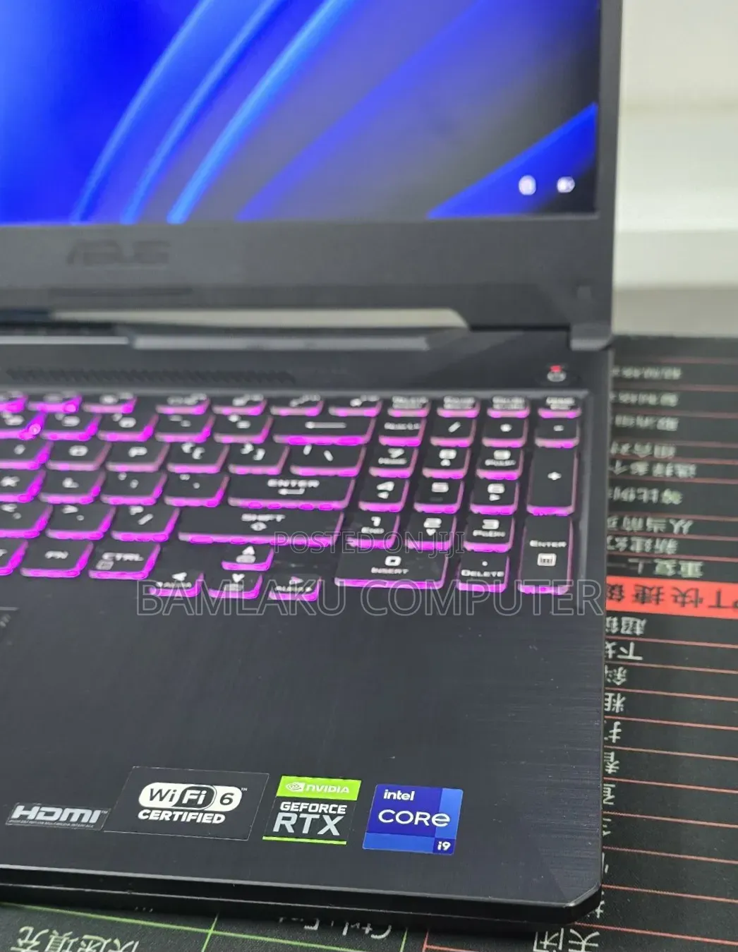 New Laptop Asus TUF Gaming F15 16GB Intel Core i9 SSD 512GB