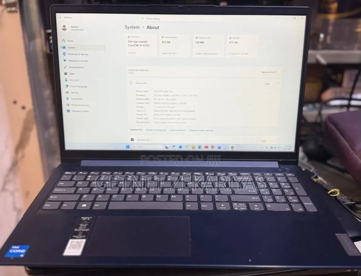 New Laptop Lenovo IdeaPad 130 16GB Intel Core i5 SSD 512GB