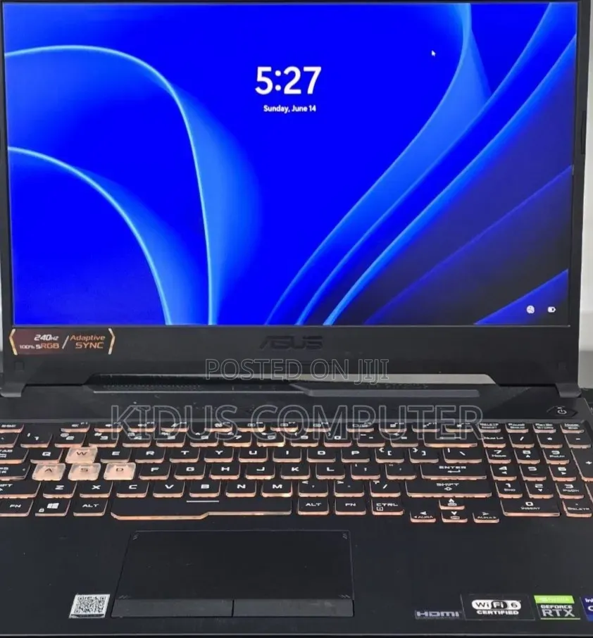 New Laptop Asus TUF Gaming A15 16GB Intel Core i9 SSD 512GB