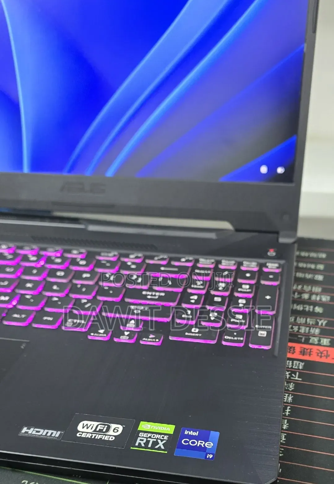 New Laptop Asus TUF Gaming A15 16GB Intel Core i9 SSD 512GB
