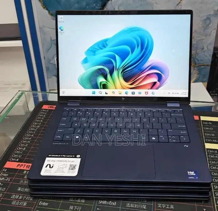 New Laptop HP OmniBook X Flip 14" 16GB Intel Core Ultra 7 SSD 1T