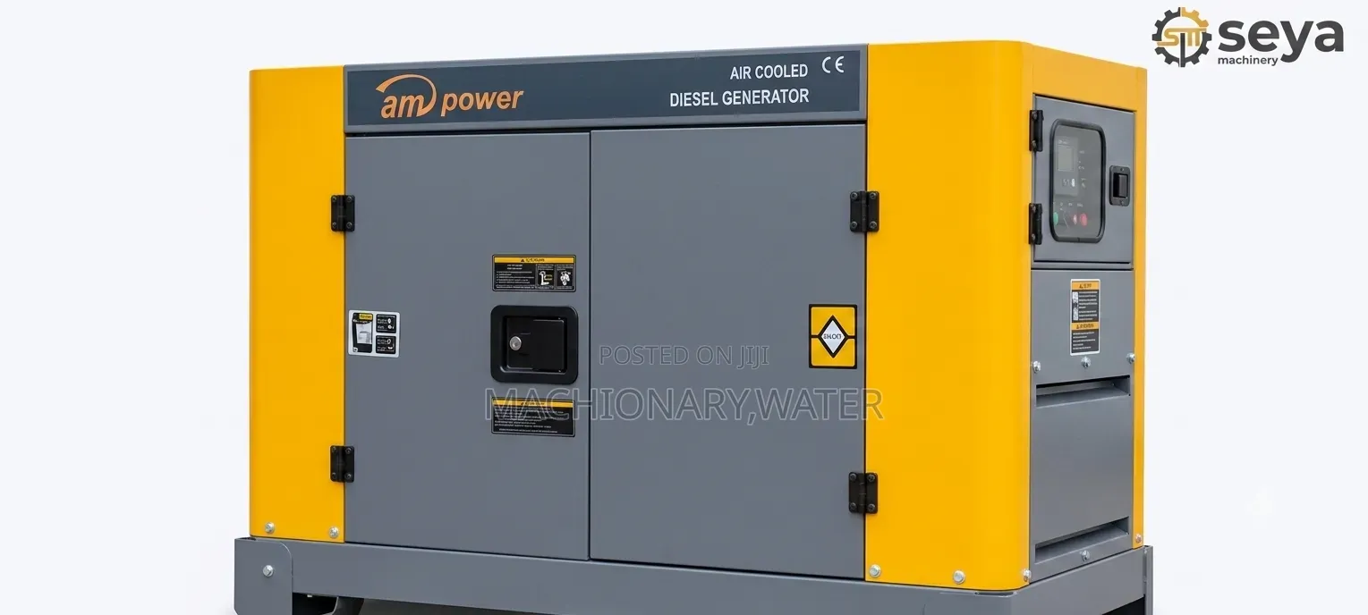 Diesel Silent Air Cooled Generator 10kw/12kva Am Power