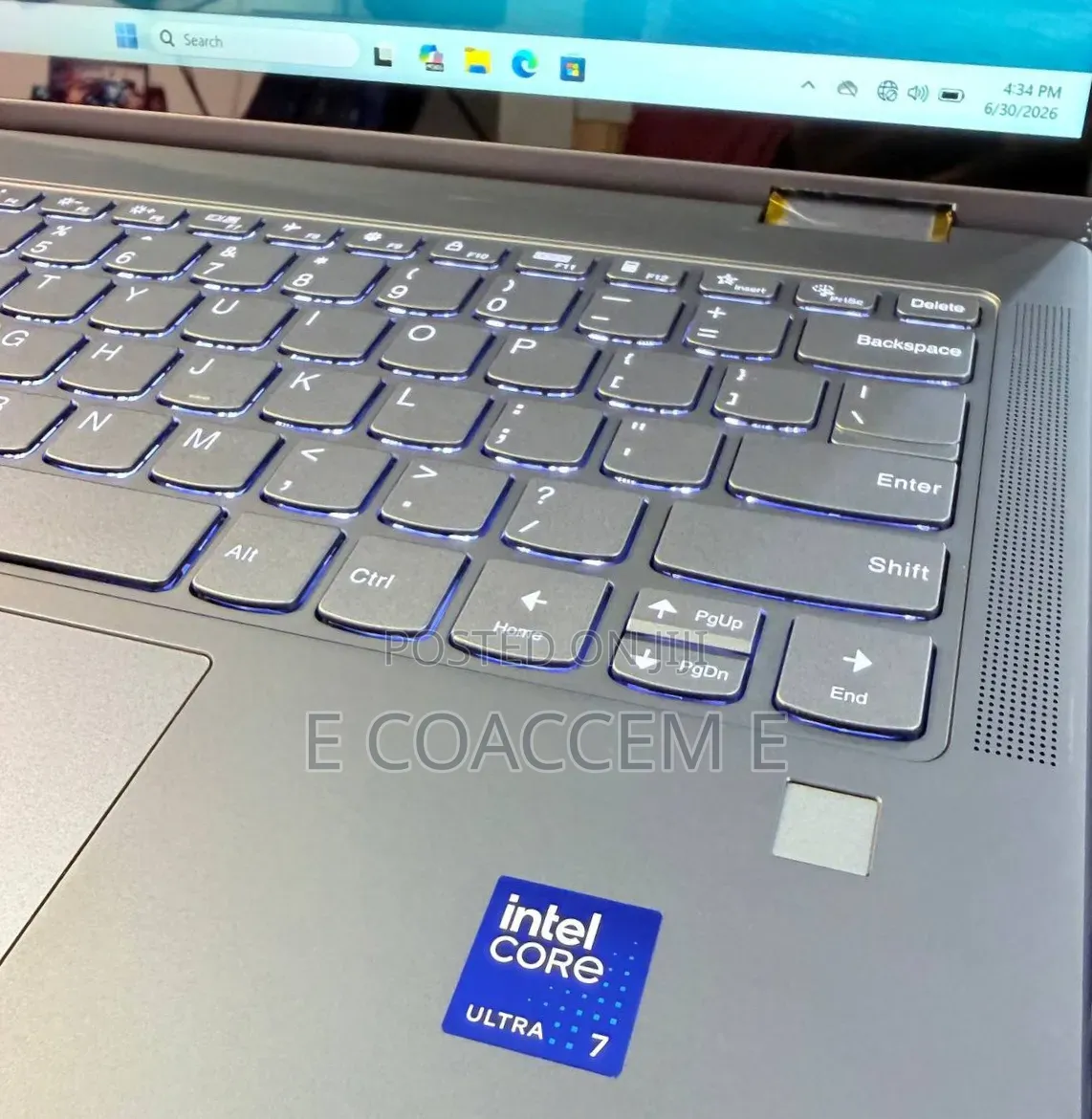 New Laptop Lenovo 16GB Intel Core Ultra 7 SSD 512GB