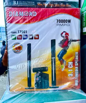 Diamond Multimedia Speaker System 3.1 Channel– 7000W Home Theater