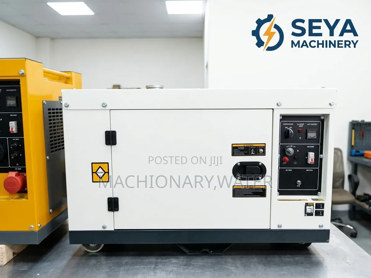 Diesel Silent Air Cooled Generator 7kw Am Power