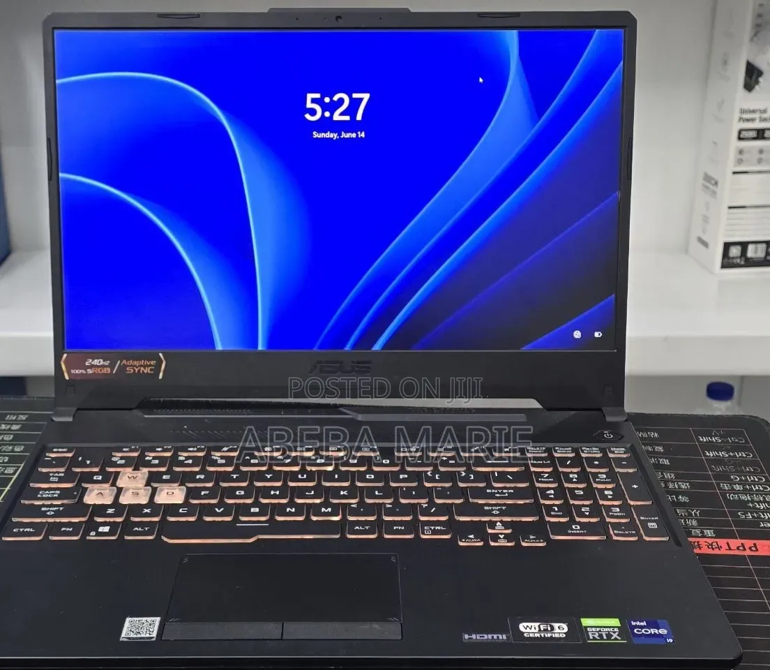 New Laptop Asus TUF Gaming A15 16GB Intel Core i9 SSD 512GB