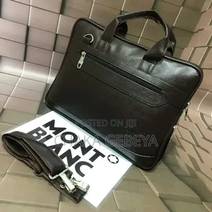 Mont Blanc Stylish Laptop Bag – Simple Classy