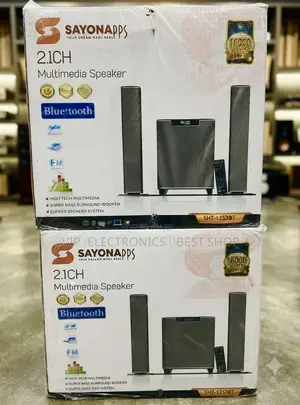 Sayona Multimedia Speaker System 2.1 Channel Original Sayona