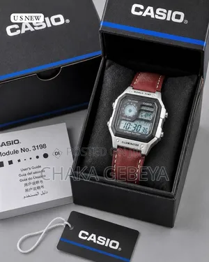 Original Casio World Time Watch – Multi-Time Zone