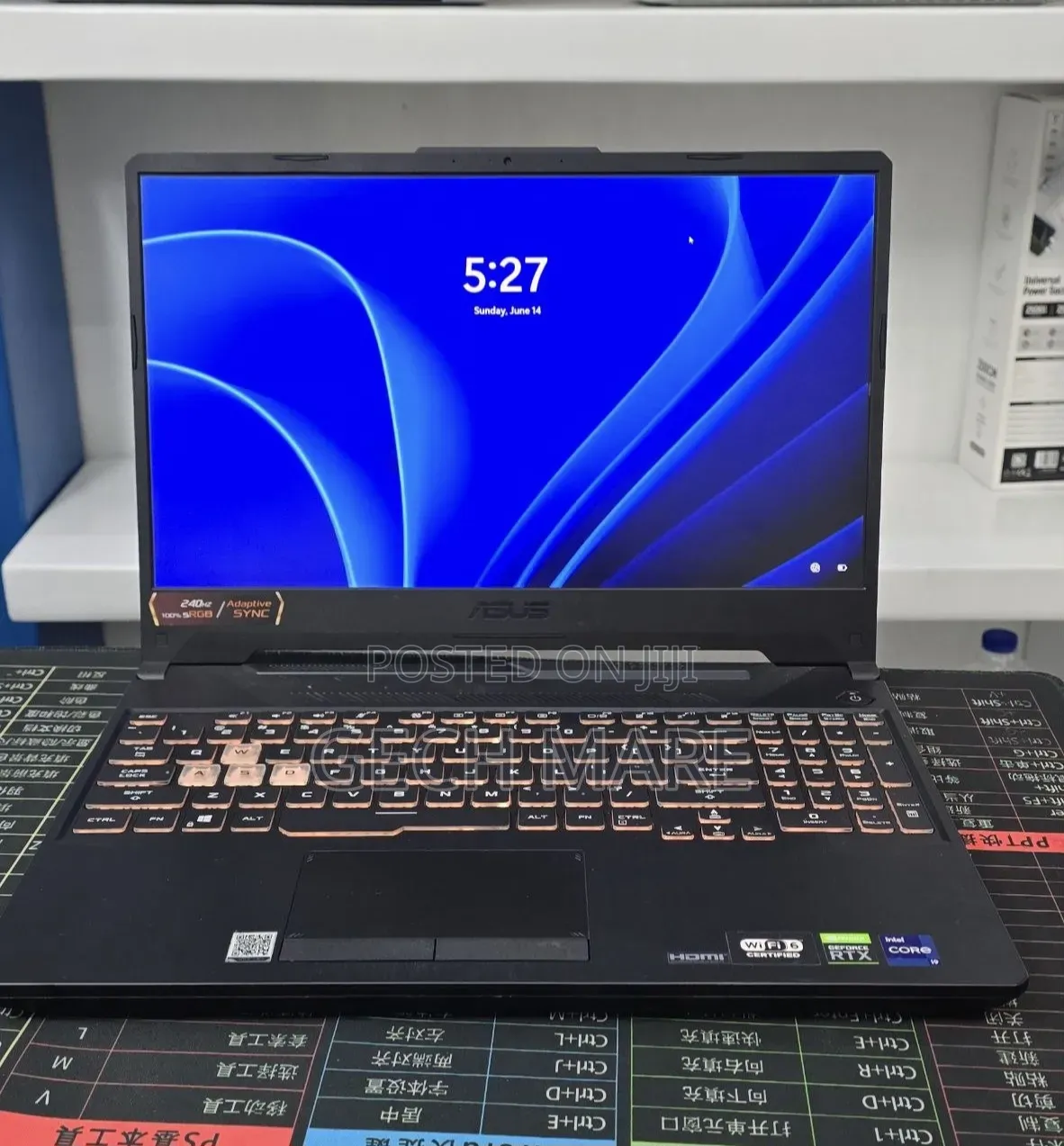 New Laptop Asus TUF Gaming A15 16GB Intel Core i9 SSD 512GB