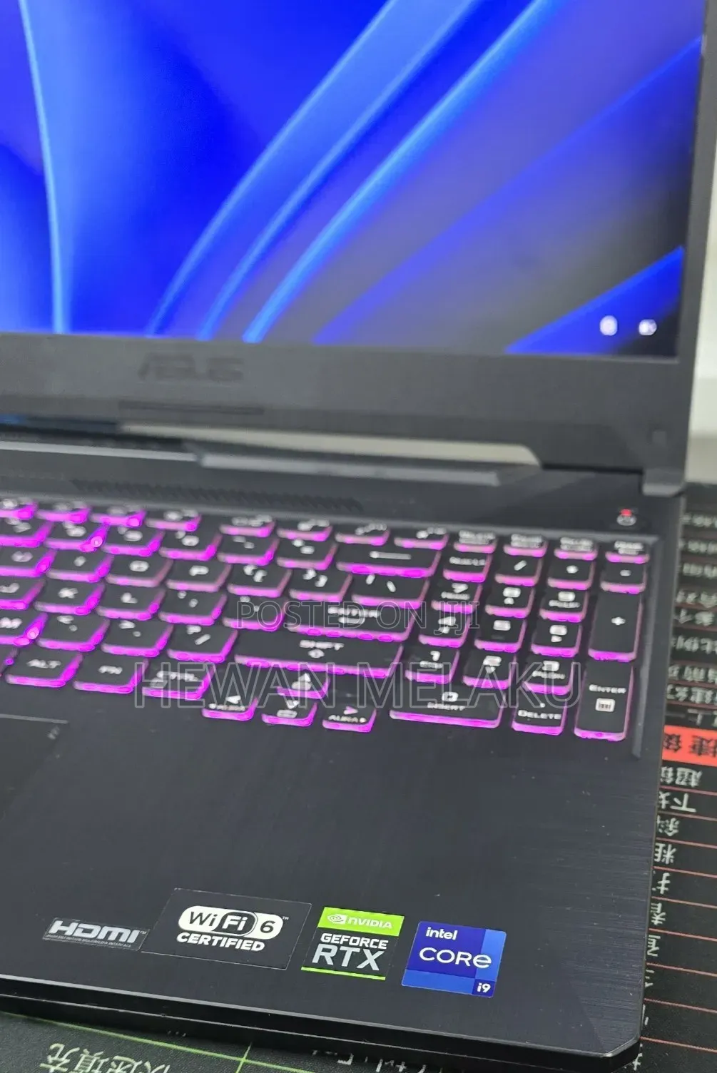 New Laptop Asus TUF Gaming F15 16GB Intel Core i9 SSD 512GB