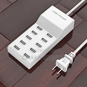 Smartberry U10 10-Port USB Wall Charger–Smart Auto Detect Technology