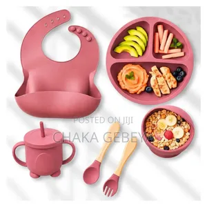 የህፃናት ምግብ መመገቢያ - BPA-Free, Colorful, Safe for Babies