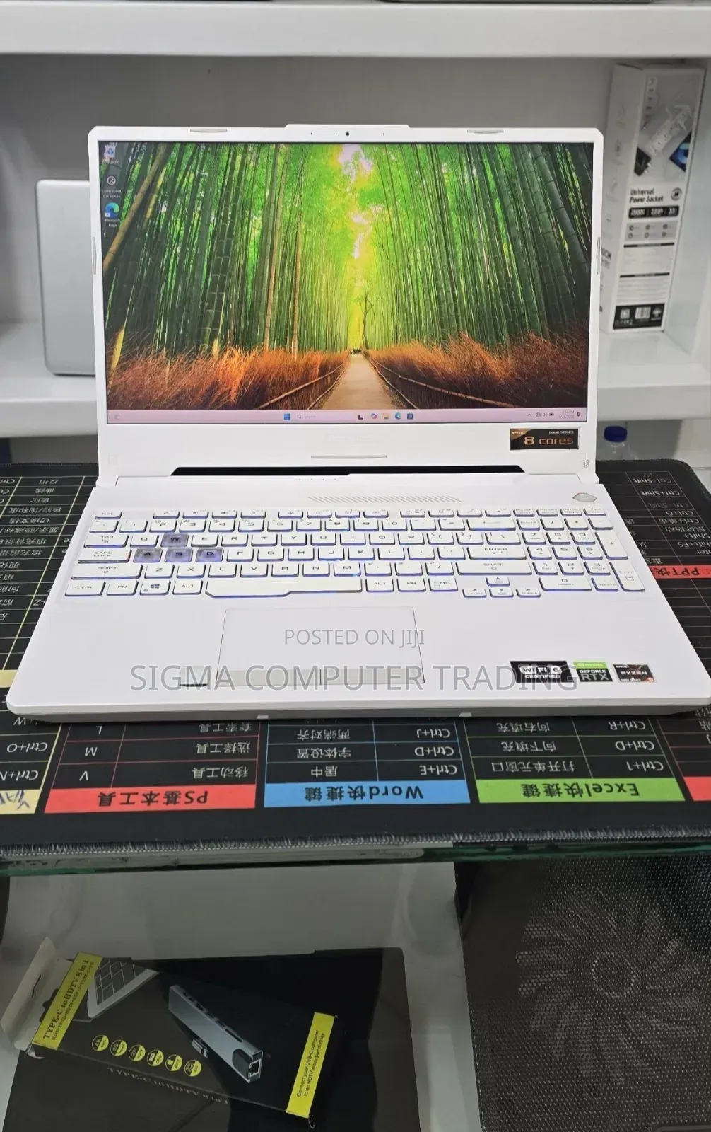 New Laptop Asus TUF Gaming A15 16GB AMD Ryzen 9 SSD 512GB