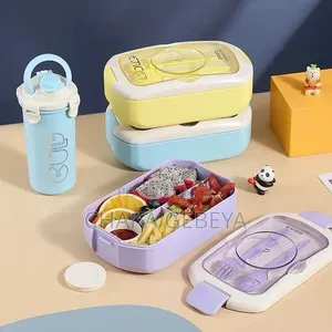 Isolated Lunch Box Set With Bag–3 Pieces,Stainless Steel,Leak‐Proof,