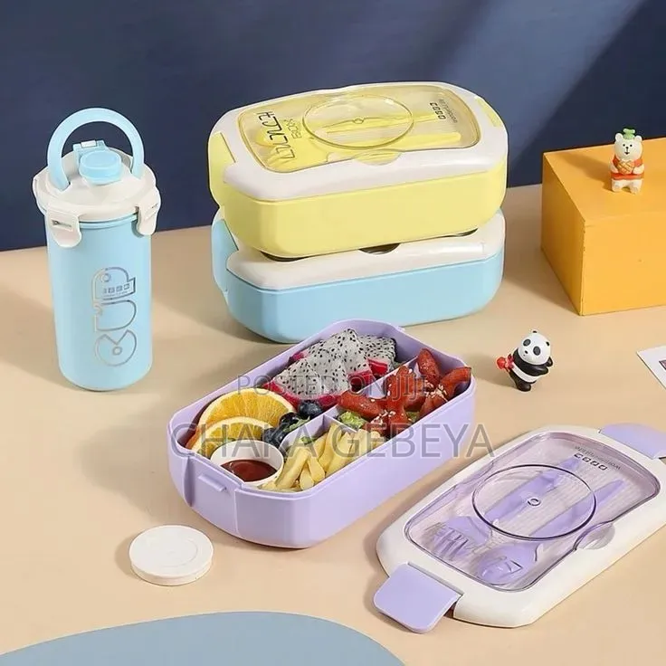Isolated Lunch Box Set With Bag–3 Pieces,Stainless Steel,Leak‐Proof,