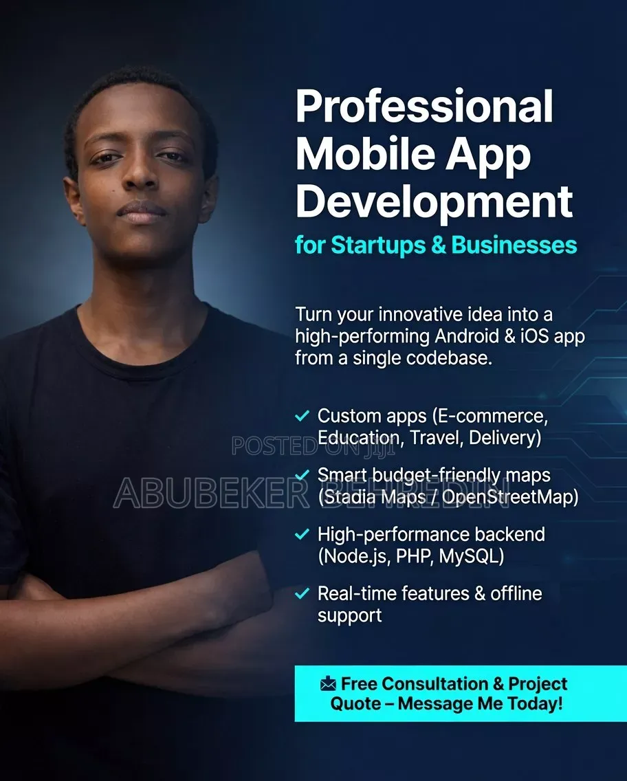 Professional Mobile App Development for Startups Businesses